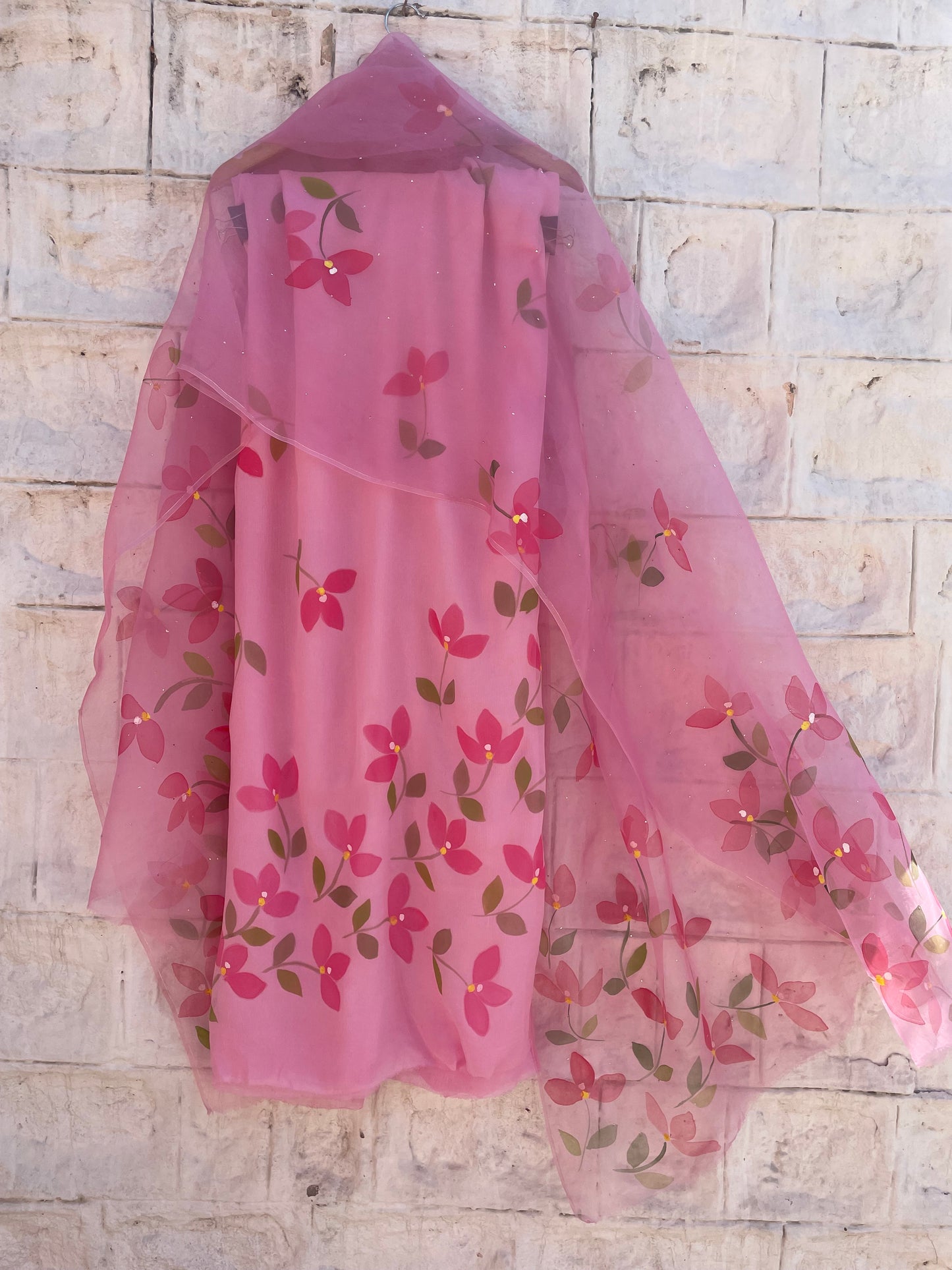 Pink Bougainvilleas Suit