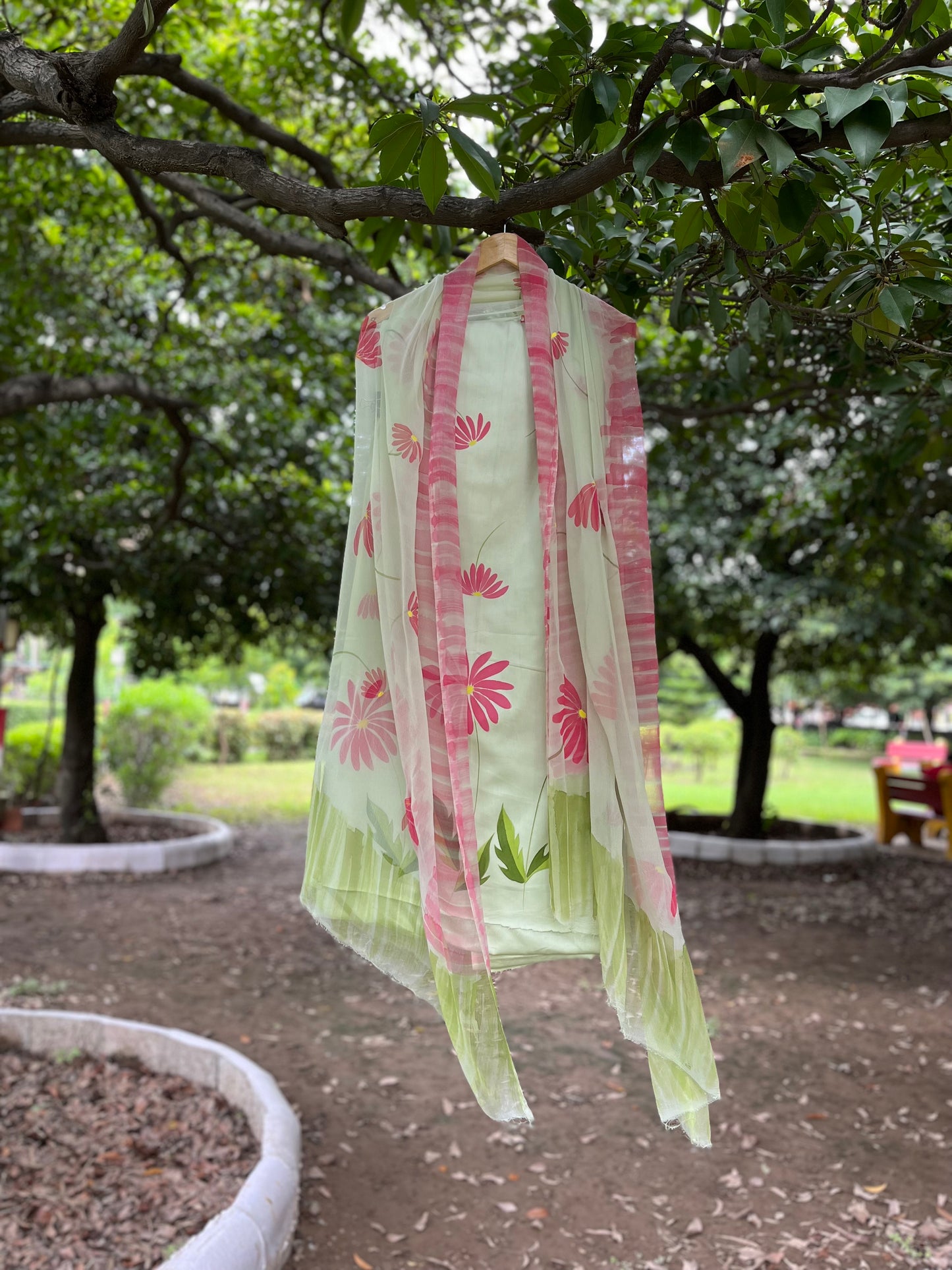 Daisy Chiffon Suit