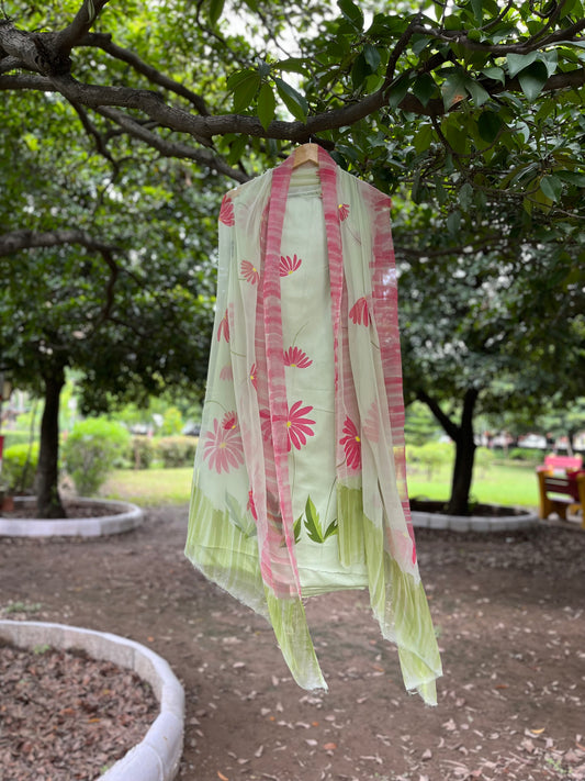 Daisy Chiffon Suit