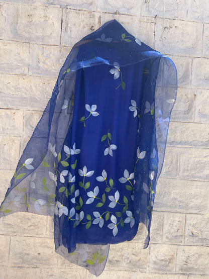 Bougainvillea Chiffon Suit