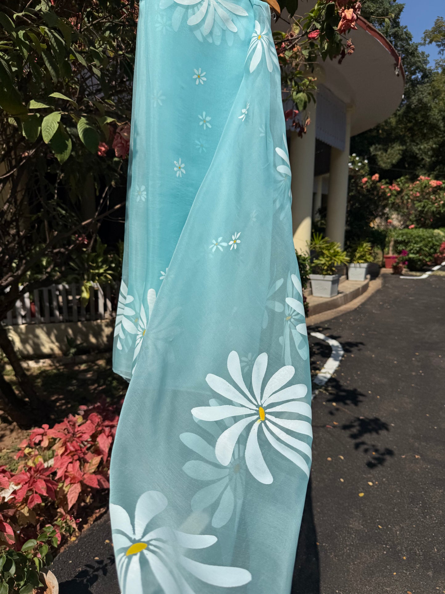 Daisy Organza Saree