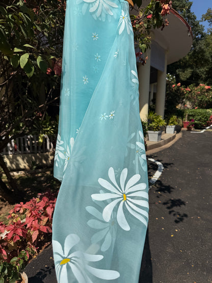 Daisy Organza Saree