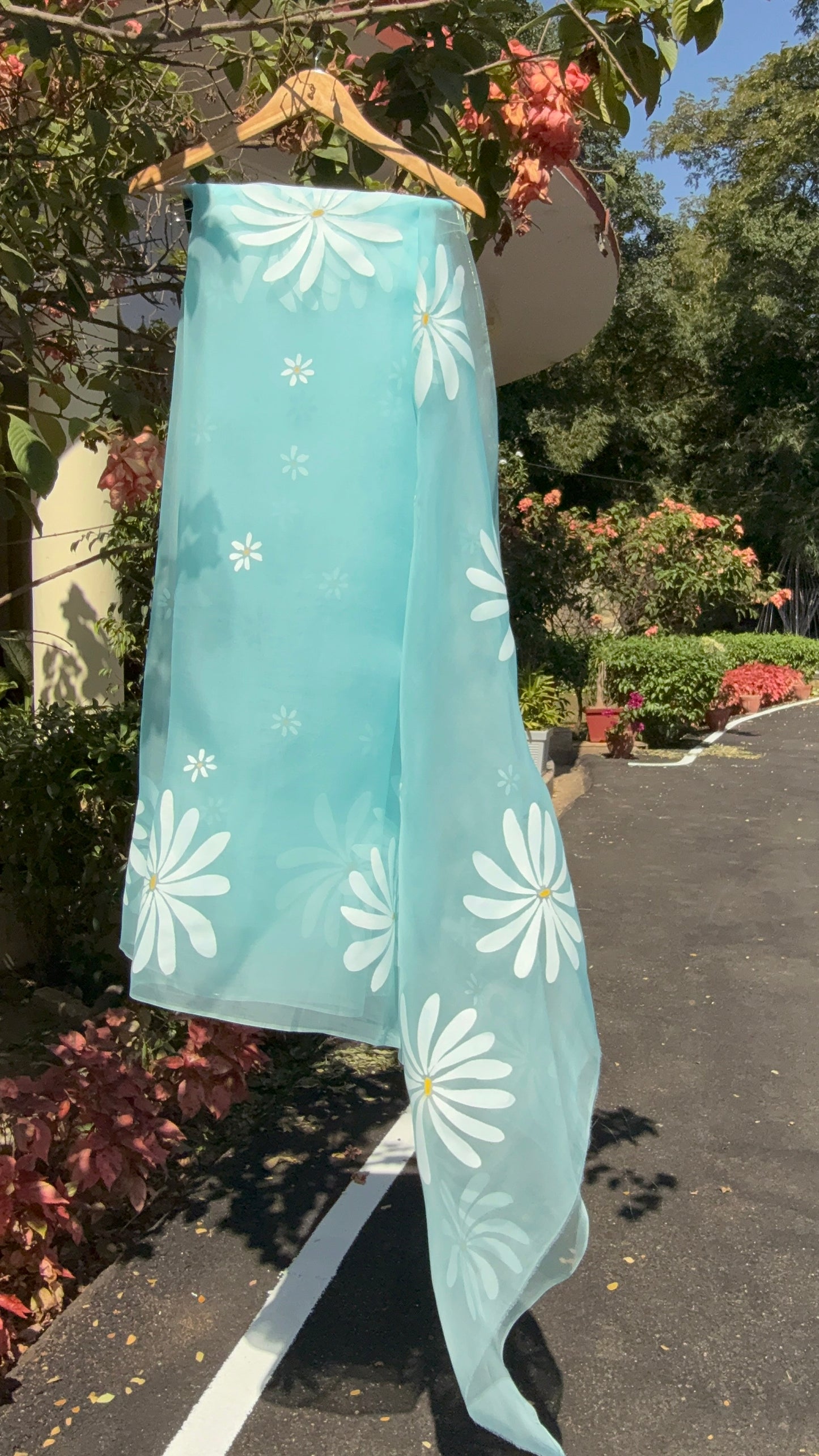 Daisy Organza Saree