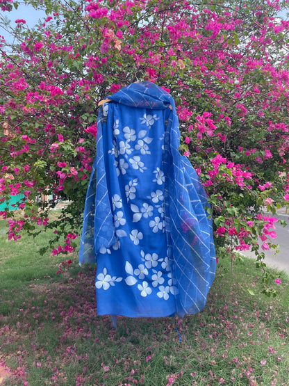 Floral Chiffon Suit