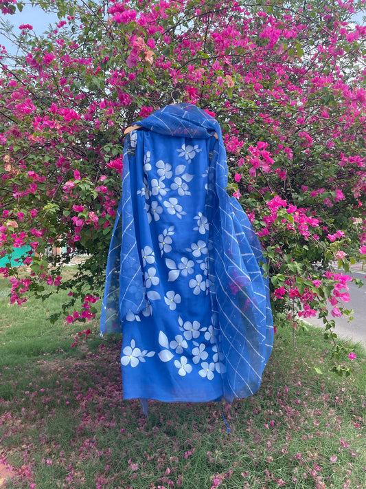 Floral Chiffon Suit