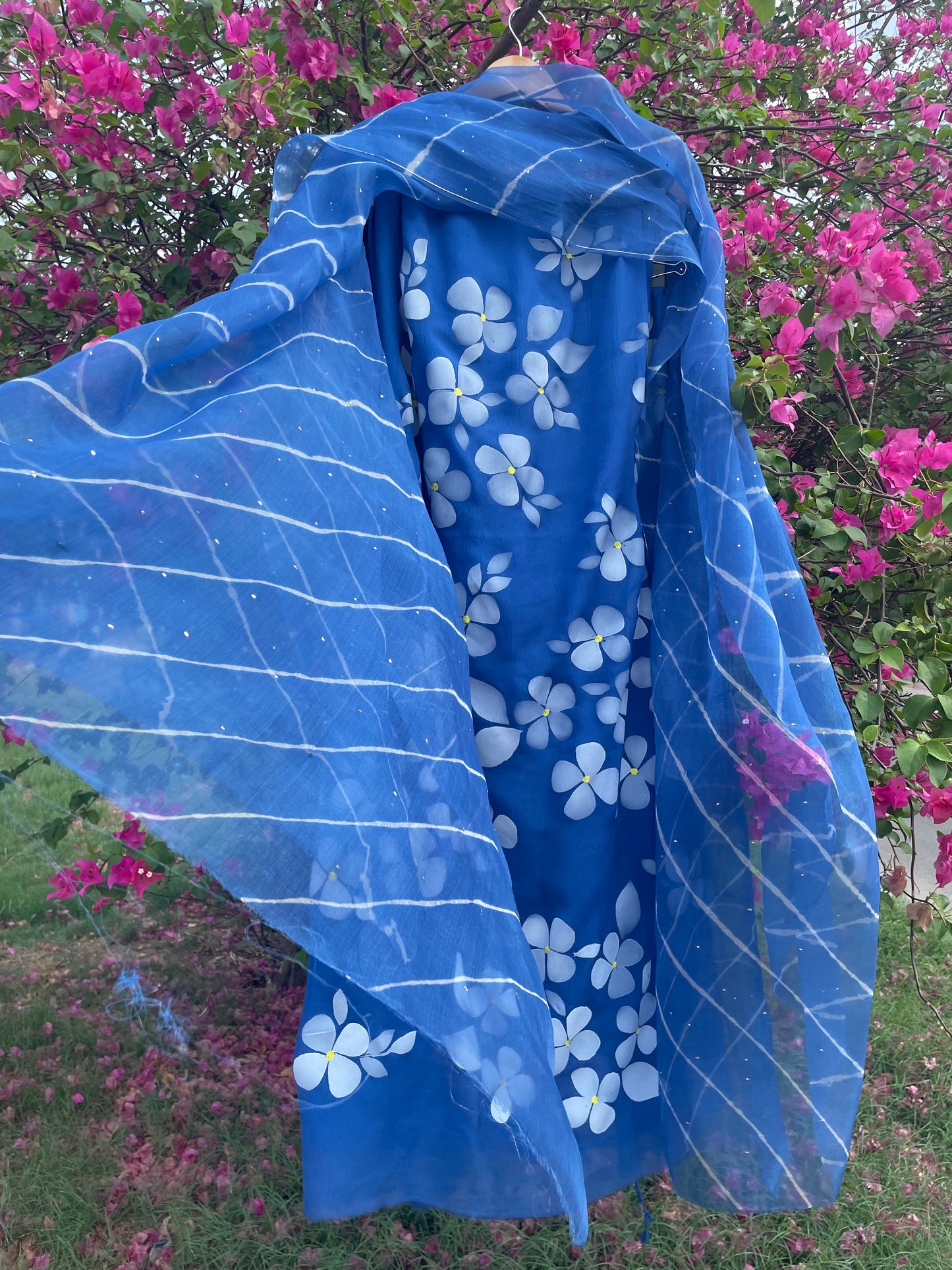 Floral Chiffon Suit