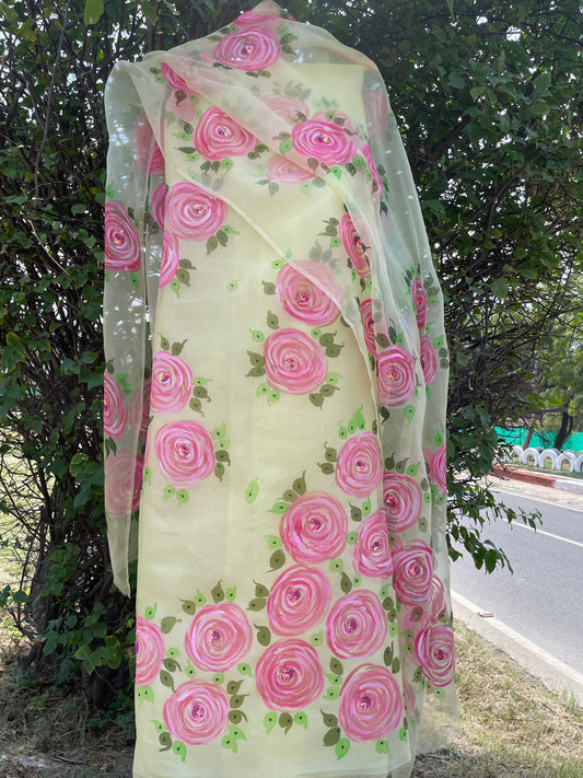 Roses Organza Suit