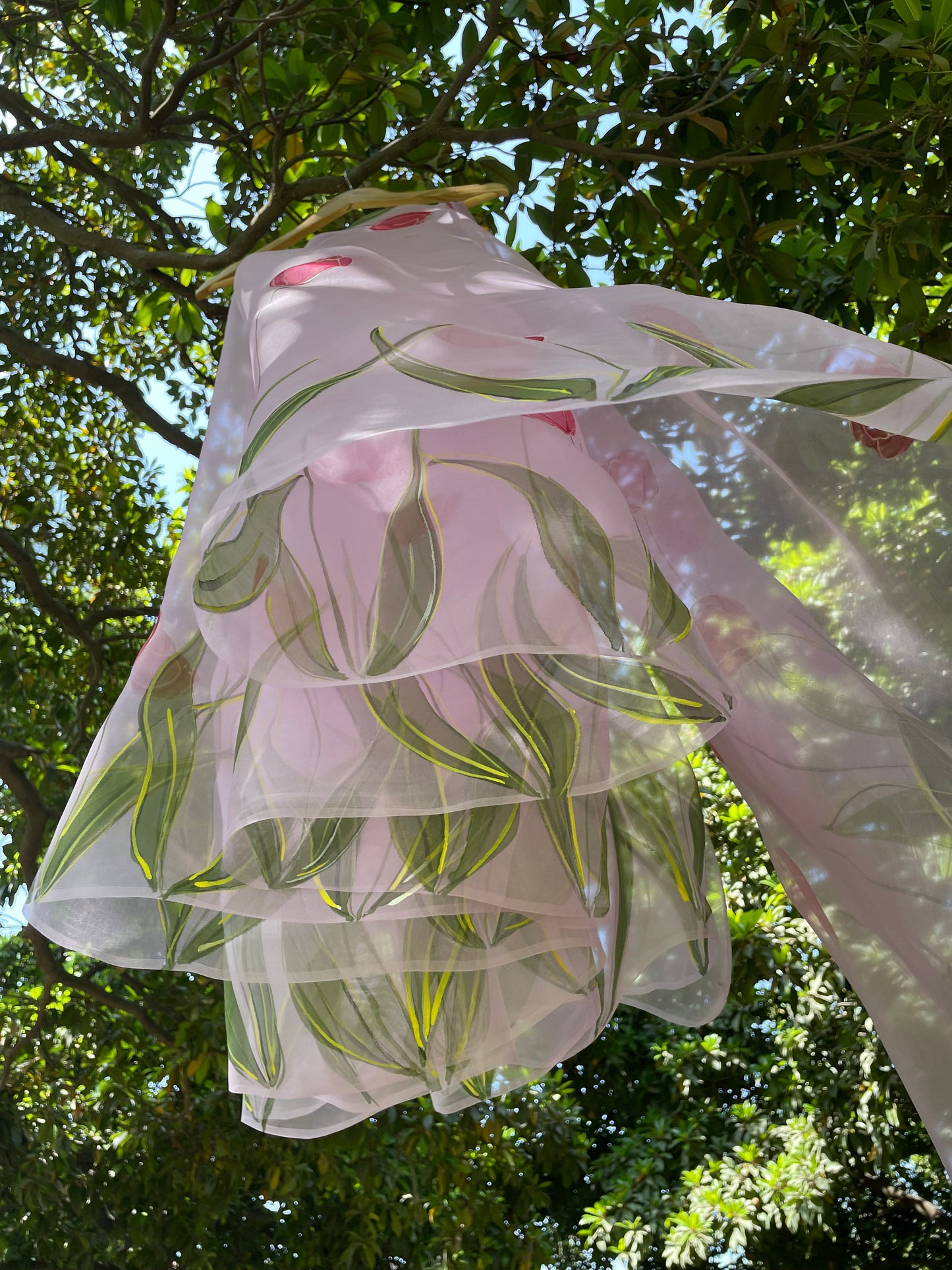 Tulips Organza Saree