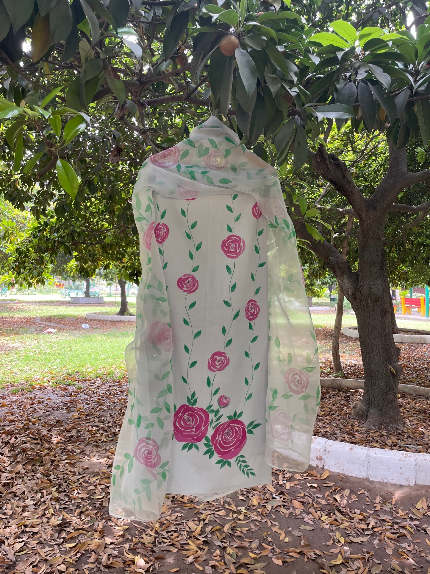 Rose Cotton Suit