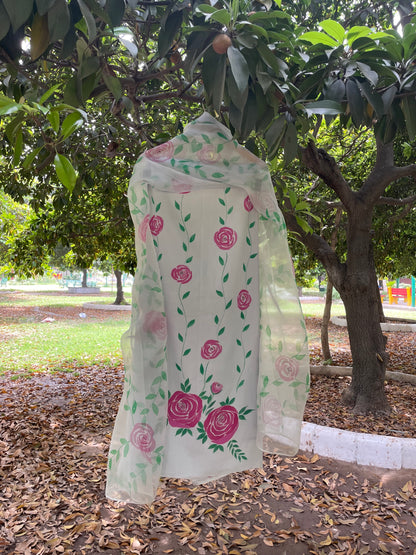 Rose Cotton Suit