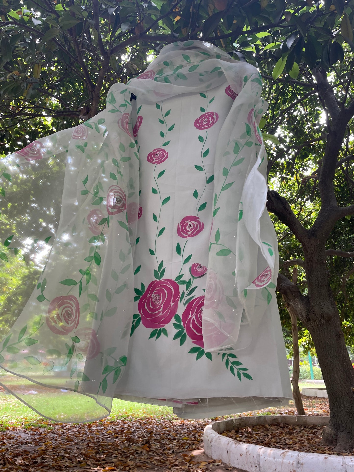 Rose Cotton Suit