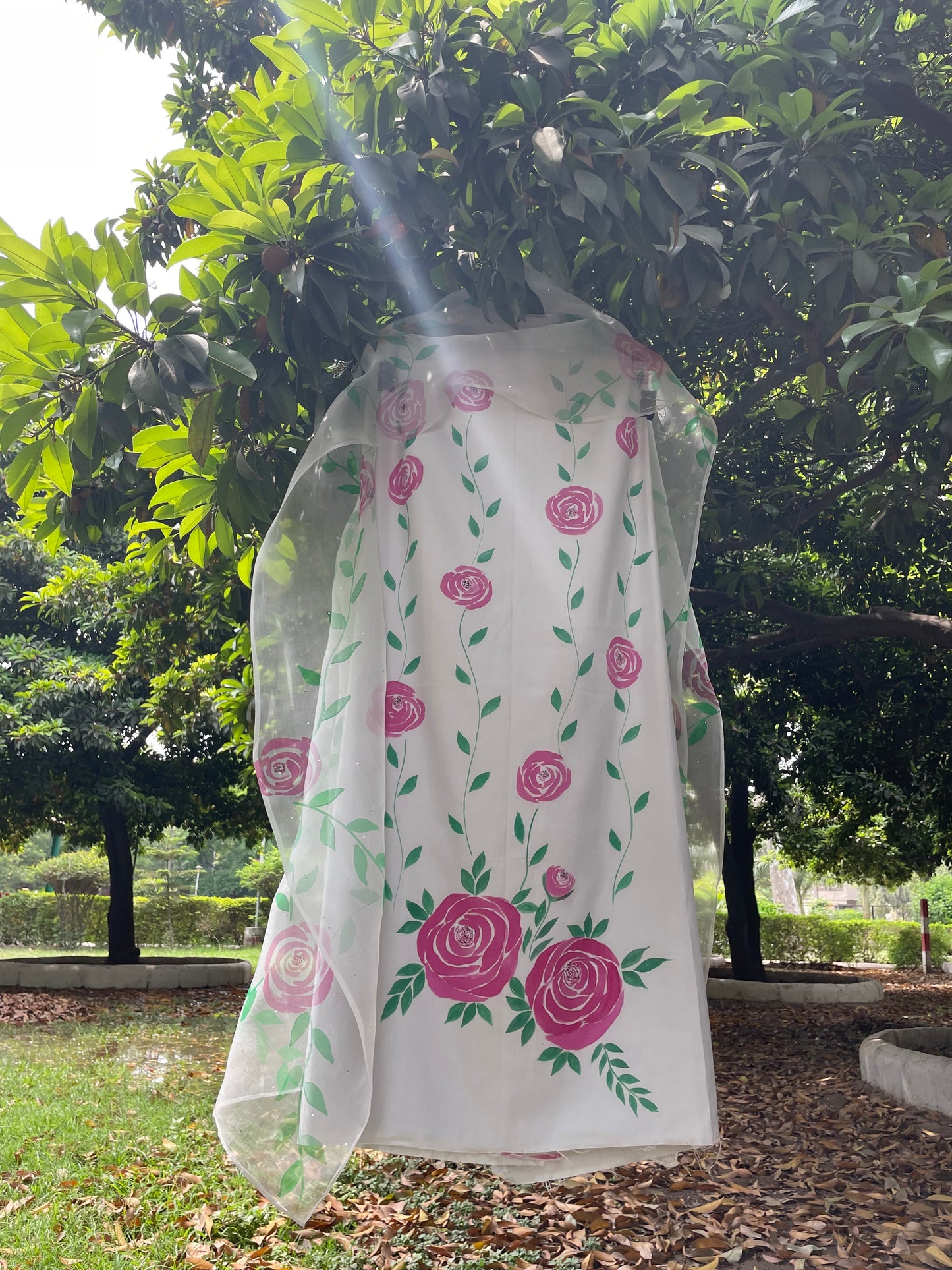 Rose Cotton Suit