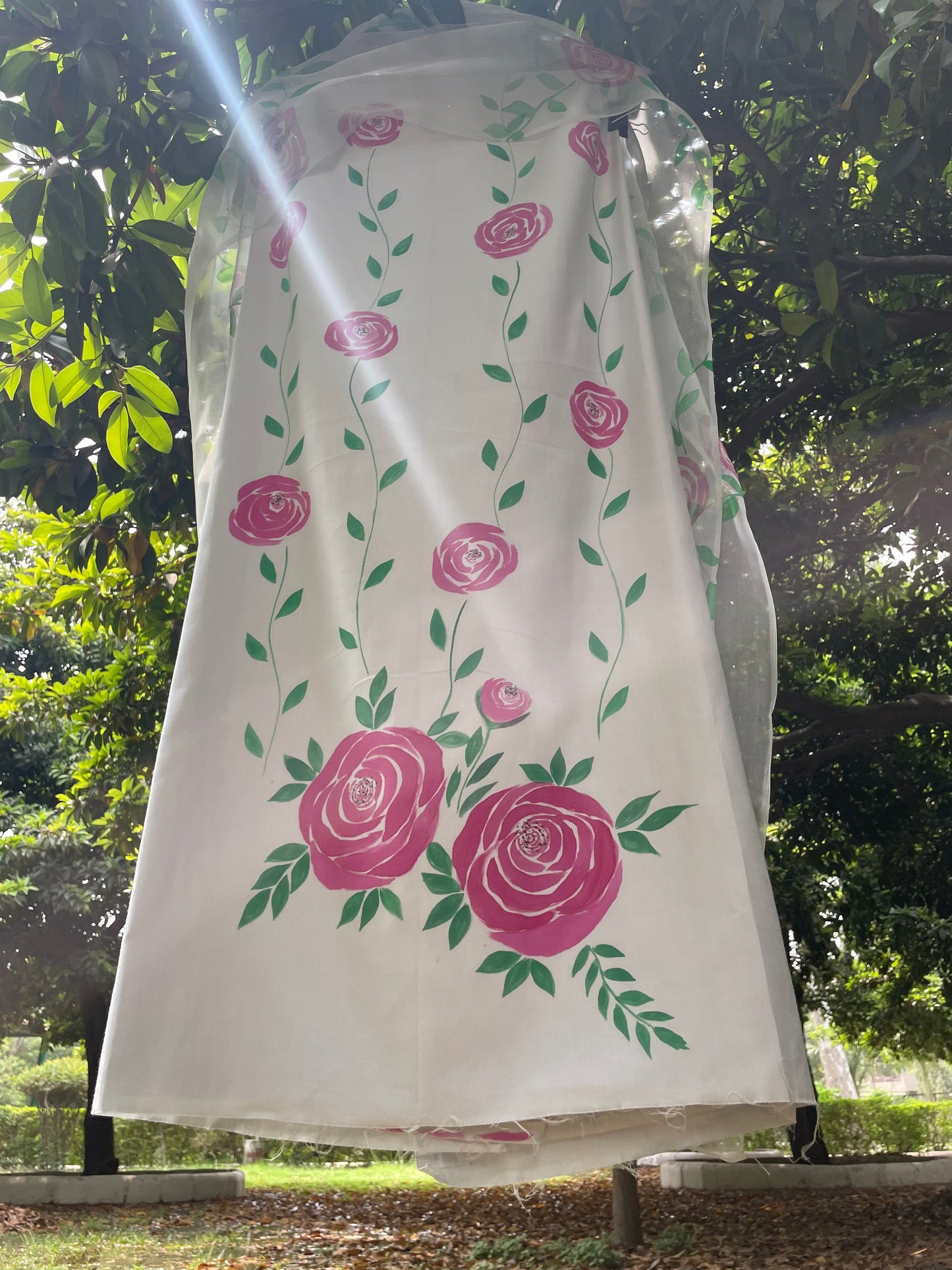 Rose Cotton Suit