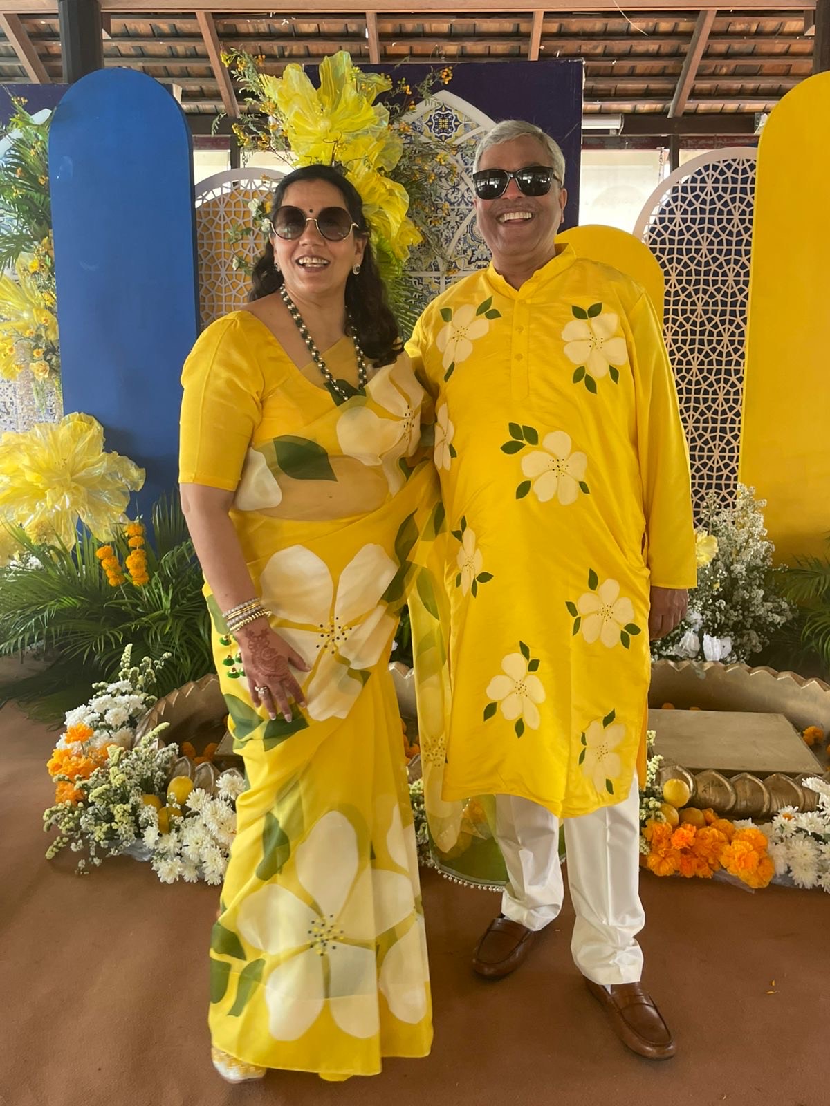 Hibiscus Cotton Kurta