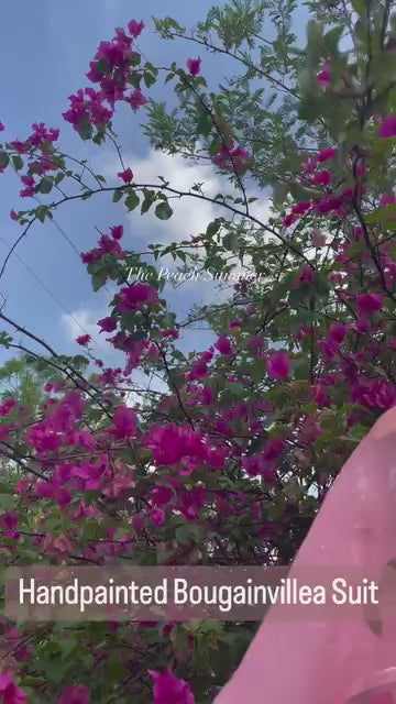 Bougainvillea Chiffon Suit