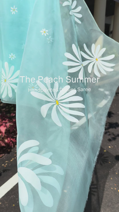 Daisy Organza Saree