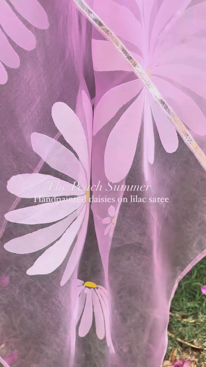 Daisy Organza Saree
