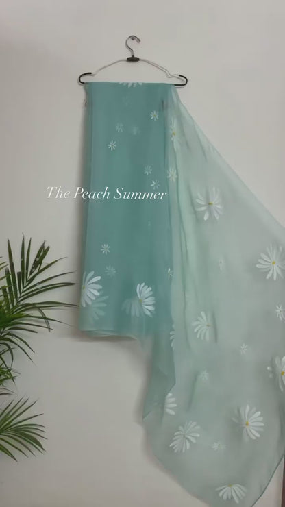 Daisy Organza Saree