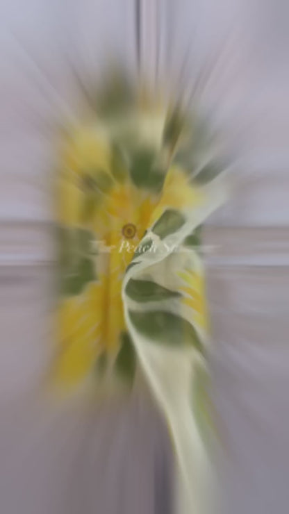 Sunflower Crepe Suit