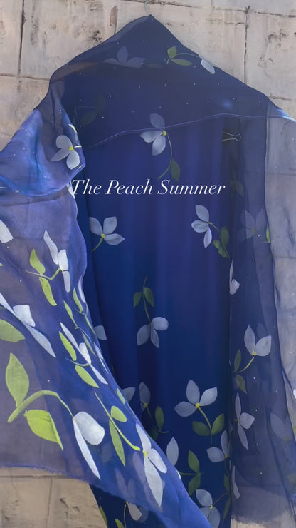 Bougainvillea Chiffon Suit