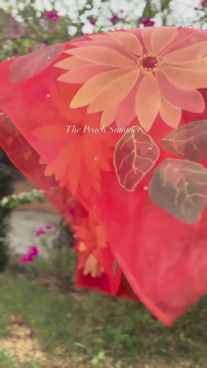 Sunflower Organza Sares