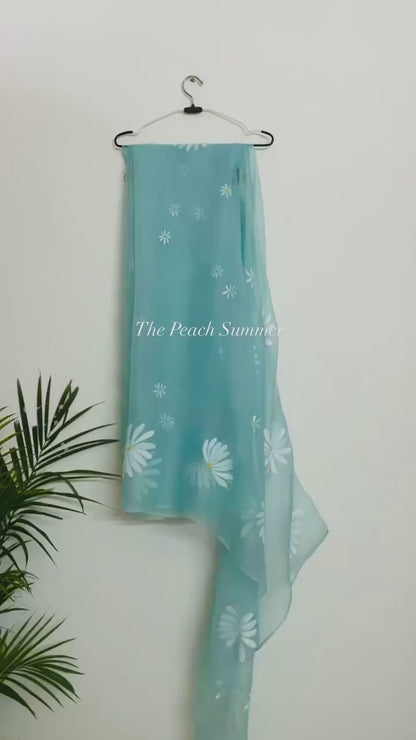 Daisy Organza Saree